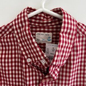 NWT Crewcuts Boys Button Down Shirt - Size 14
